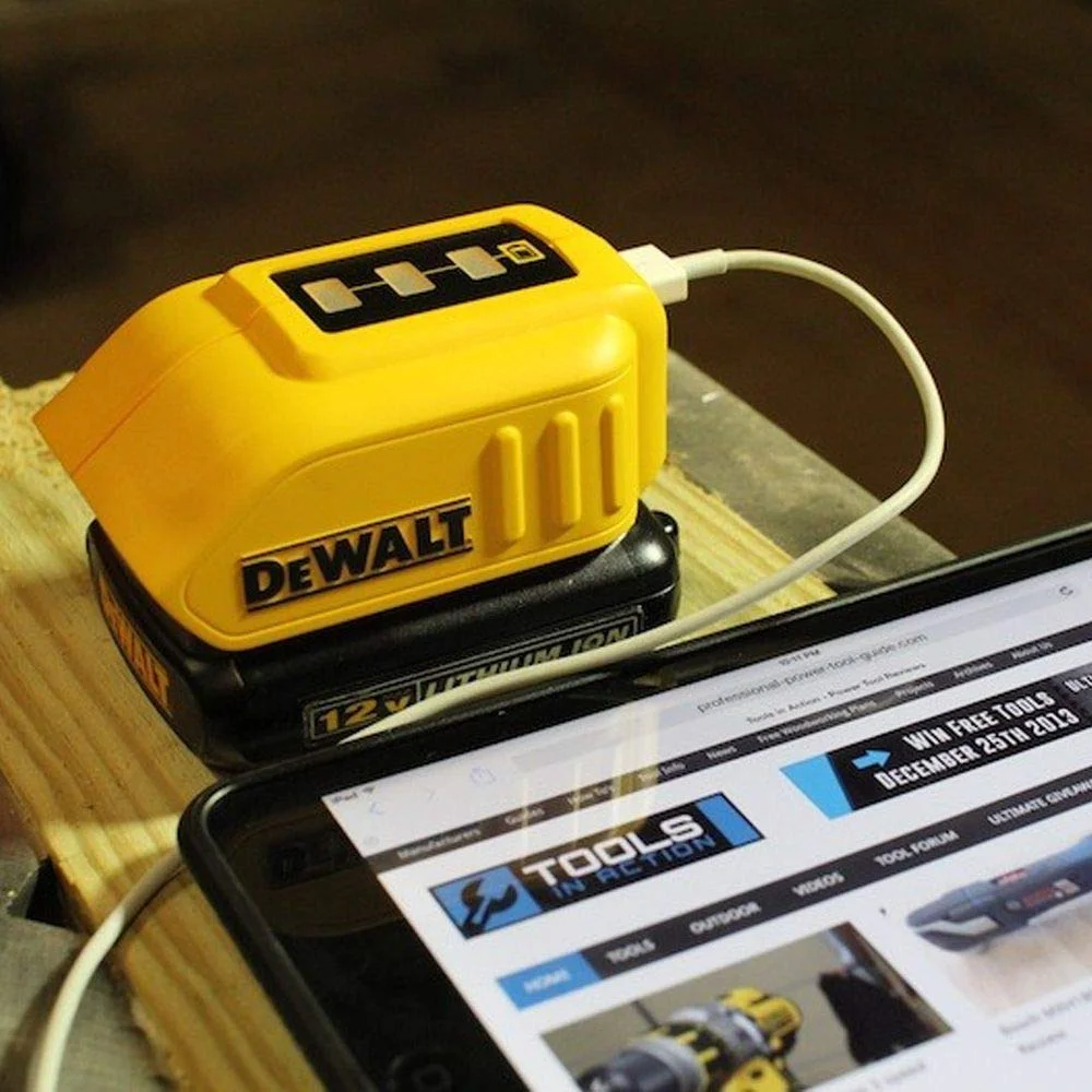 Adaptador Usb para Bateria de Li-Í 12/20V Max DCB090-B3 Dewalt