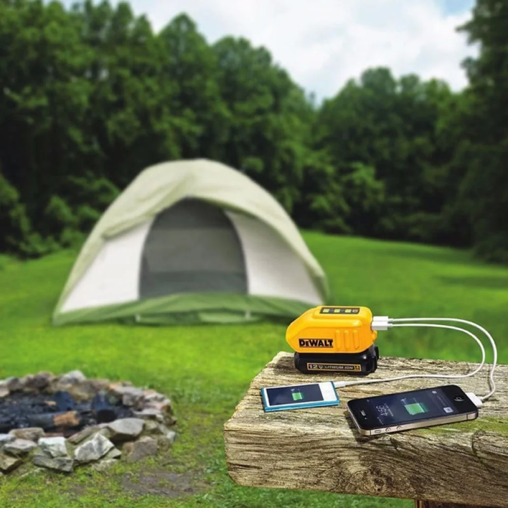 Adaptador Usb para Bateria de Li-Í 12/20V Max DCB090-B3 Dewalt