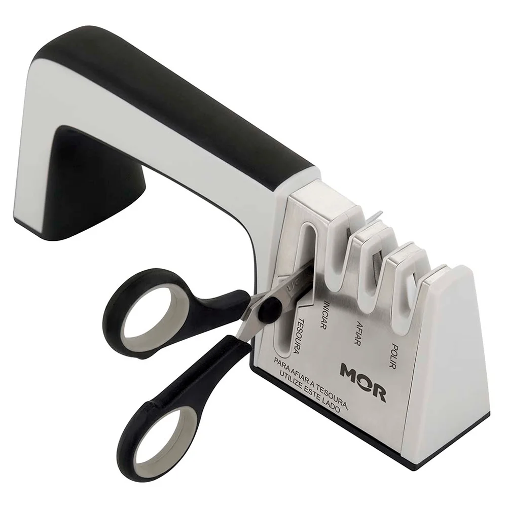 Afiador de Facas e Tesouras Linha do Assador 23x8,5cm 3904 Mor