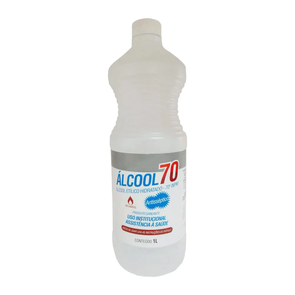 Álcool Líquido 70º 1 Litro
