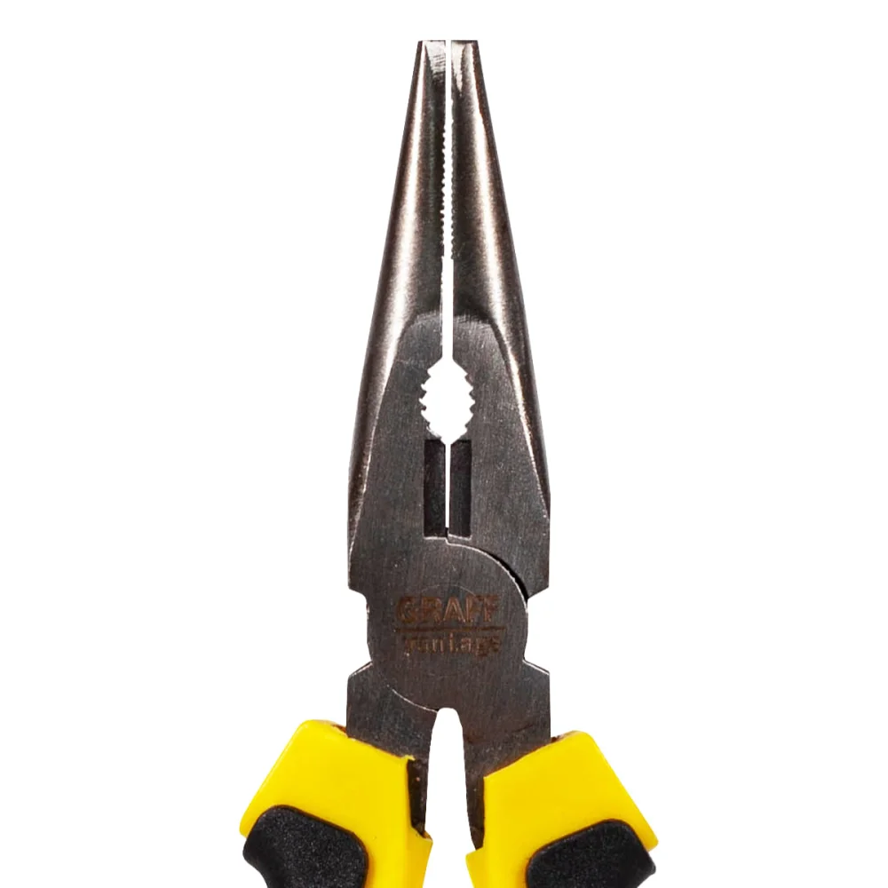 Alicate de Bico Meia Cana 6 Pol Graff Vantage Alicate de Bico Meia Cana 6 Pol Graff Vantage
