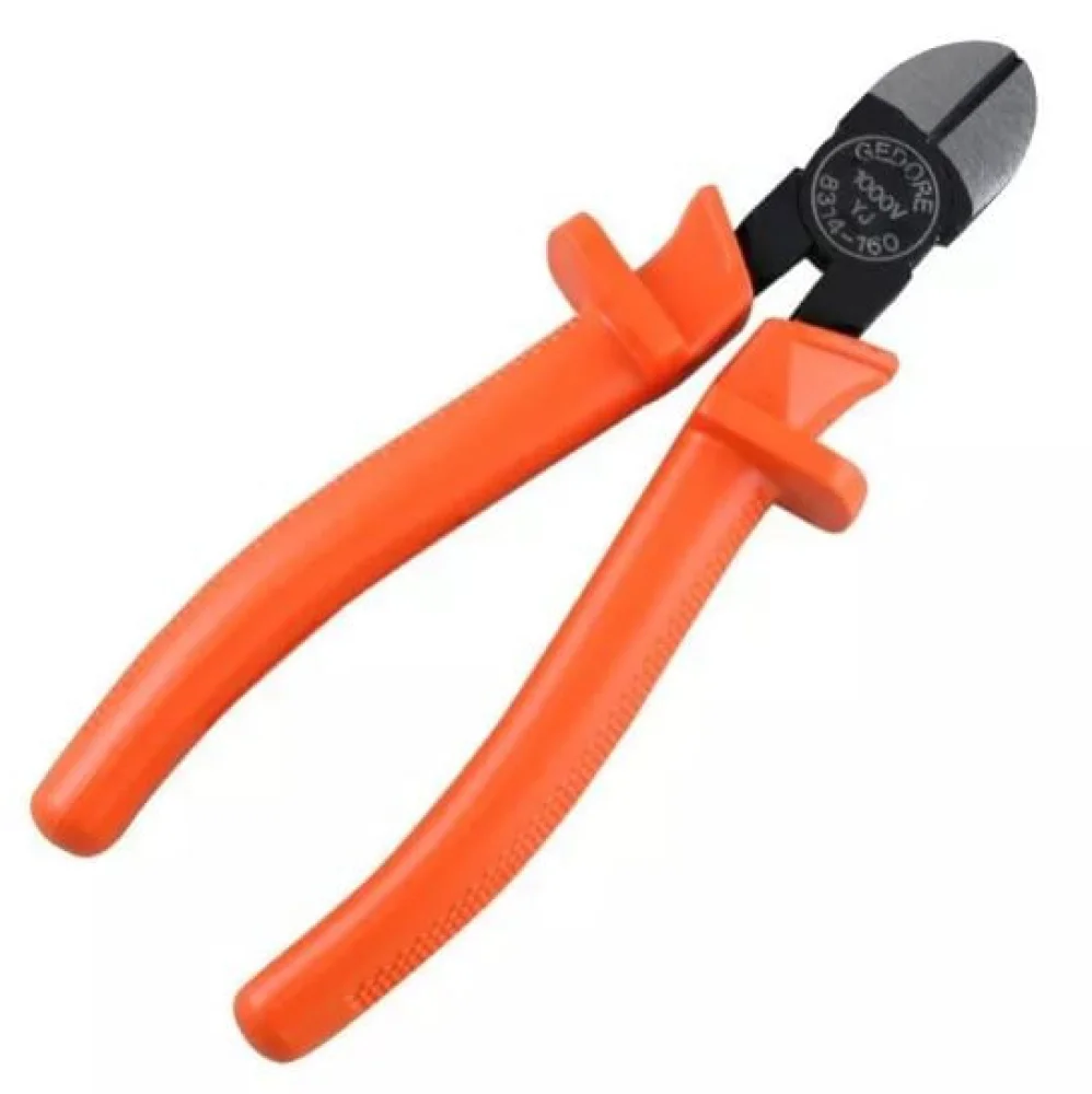 Alicate de Corte Diagnonal Sueco 6 Pol 8314-160 Iox Isolado 029487 Gedore