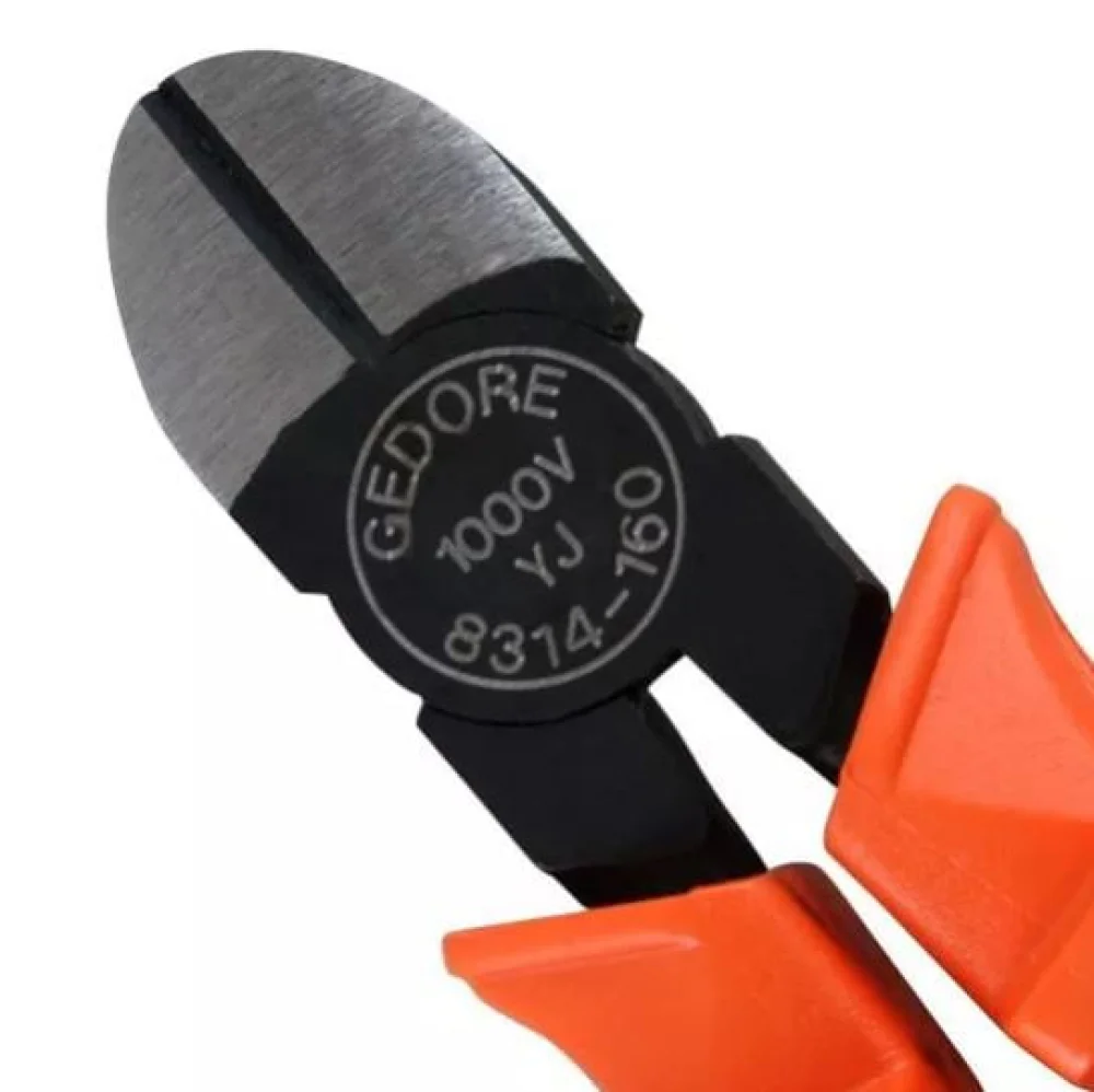 Alicate de Corte Diagnonal Sueco 6 Pol 8314-160 Iox Isolado 029487 Gedore