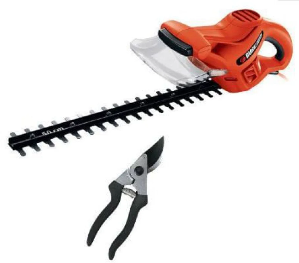 Aparador de Cerca Viva 420W com Alicate HT-500 KIT BlackDecker