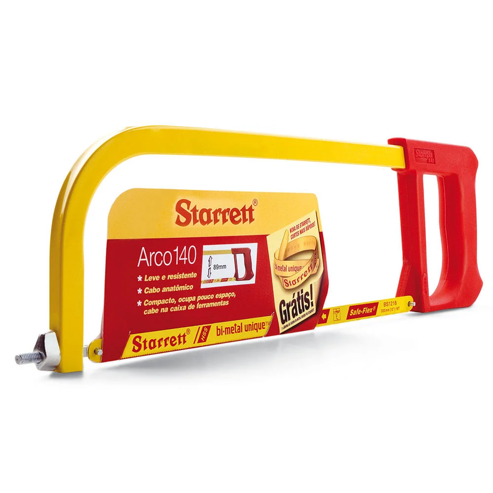 Arco de Serra com Lâmina K140 Starrett