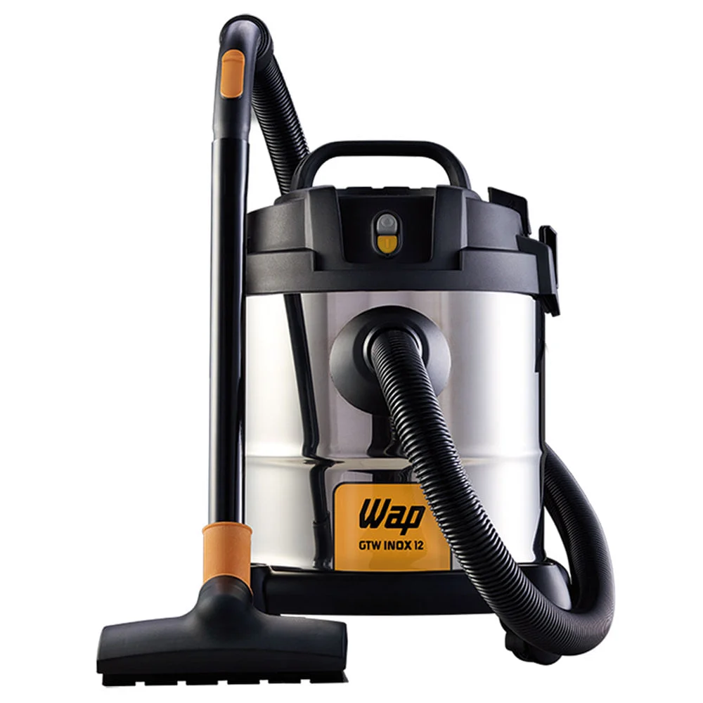 Aspirador de Água e Pó 12 Litros 1400 Watts GTW INOX 12 FW005041 Wap