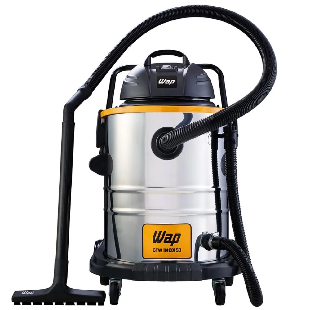 Aspirador de Água e Pó 50 Litros 1600 Watts GTW INOX 50 FW005575 Wap