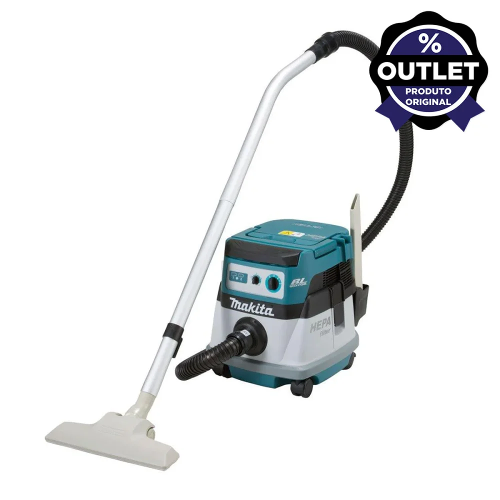 Aspirador de Pó à Bateria Não acompanha 36V DVC863LZ Makita Outlet