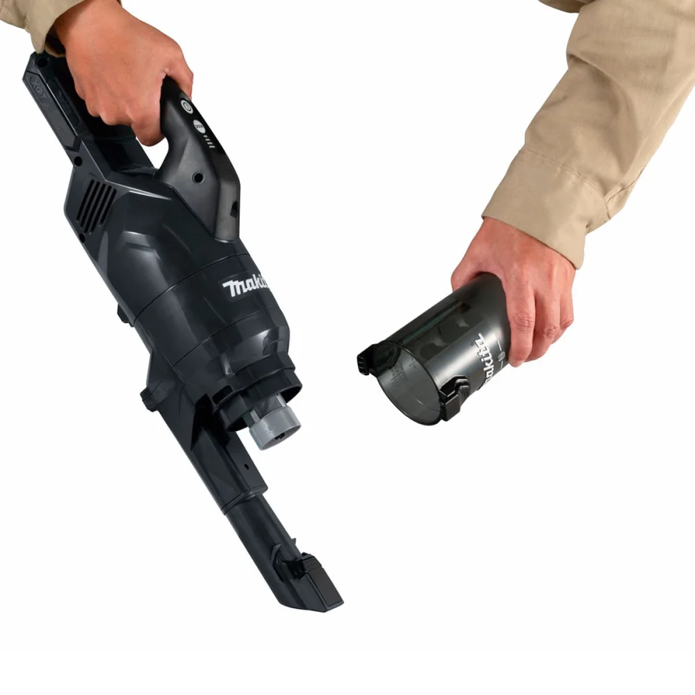 Aspirador de Pó à Bateria Não acompanha 40Vmax Preto CL003GZ04 Makita