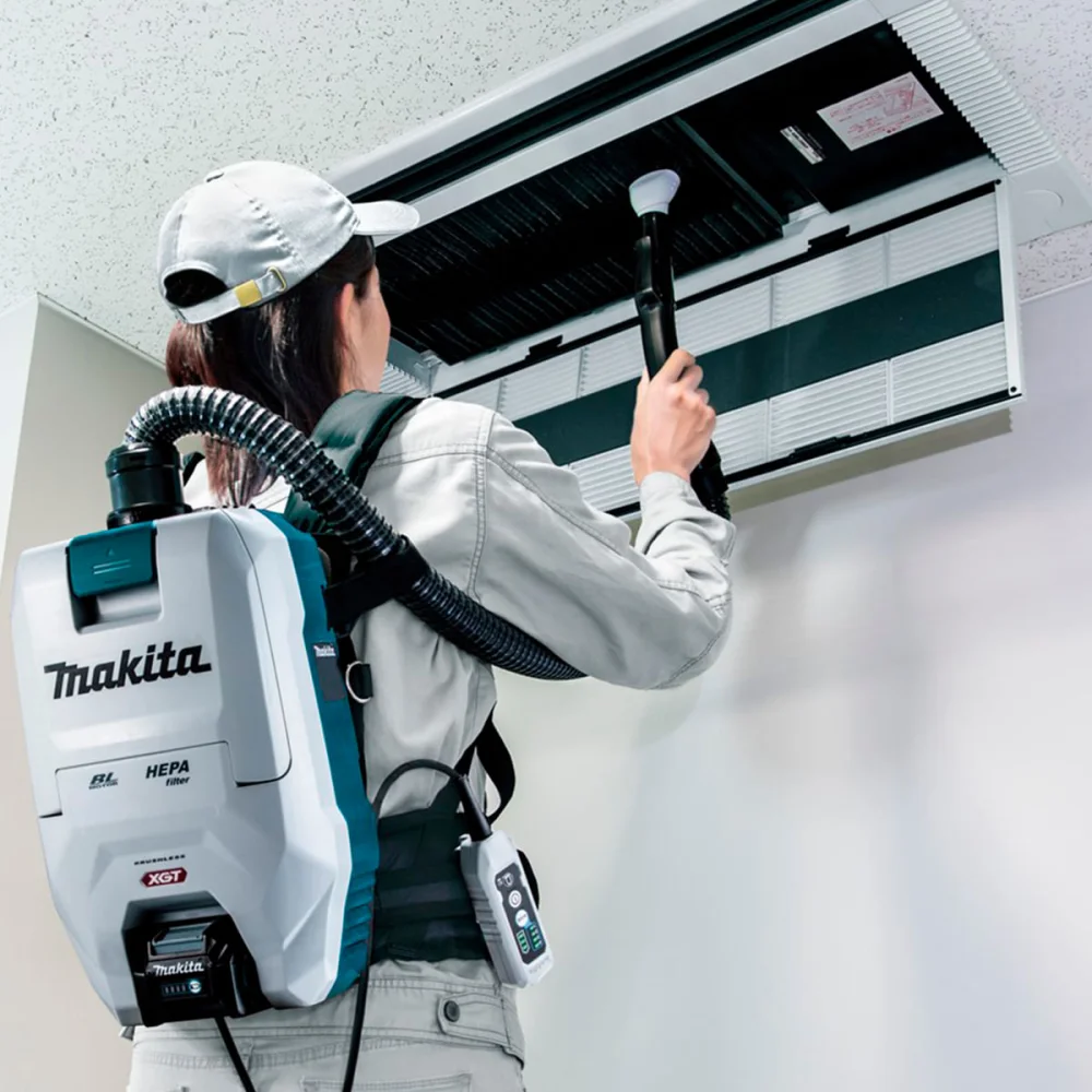 Aspirador de Pó Costal à Bateria Não acompanha 40Vmax VC008GZ Makita