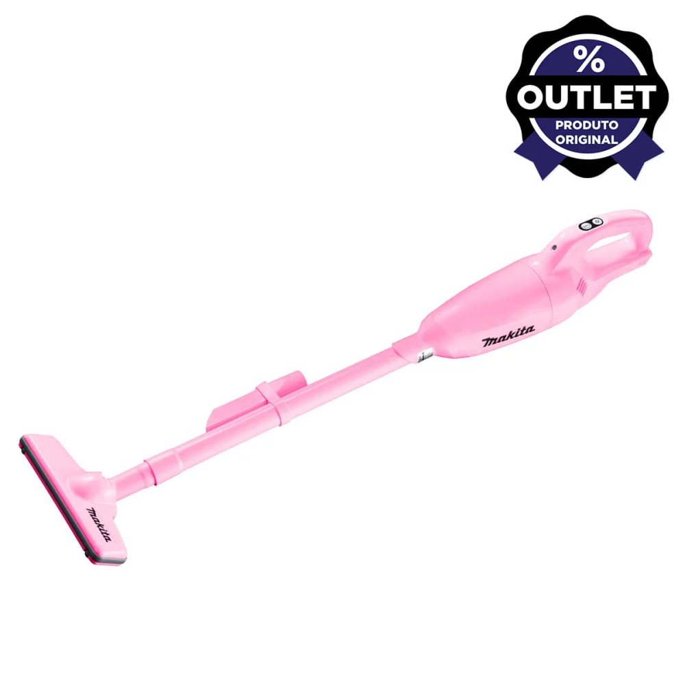 Aspirador de Pó Rosa à Bateria Não acompanha 12V Max CL108FDZP Makita Outlet