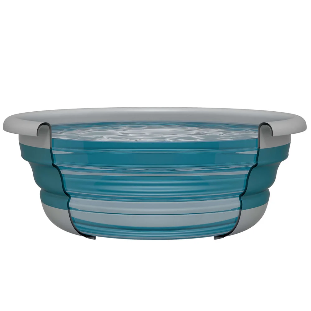 Bacia Retrátil 8 litros Verde RET3499 Flashlimp