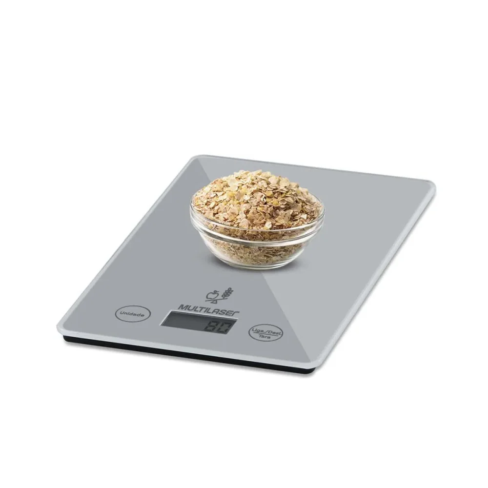 Balança de Cozinha Digital Plana 5Kg Up Home CE111 Multilaser