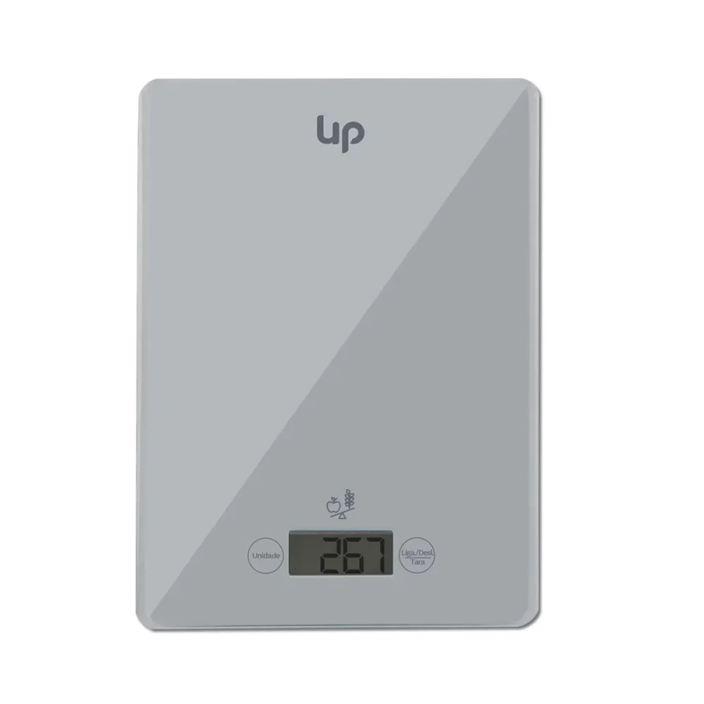 Balança de Cozinha Digital Plana 5Kg Up Home CE111 Multilaser