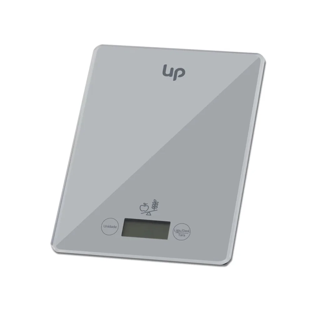 Balança de Cozinha Digital Plana 5Kg Up Home CE111 Multilaser