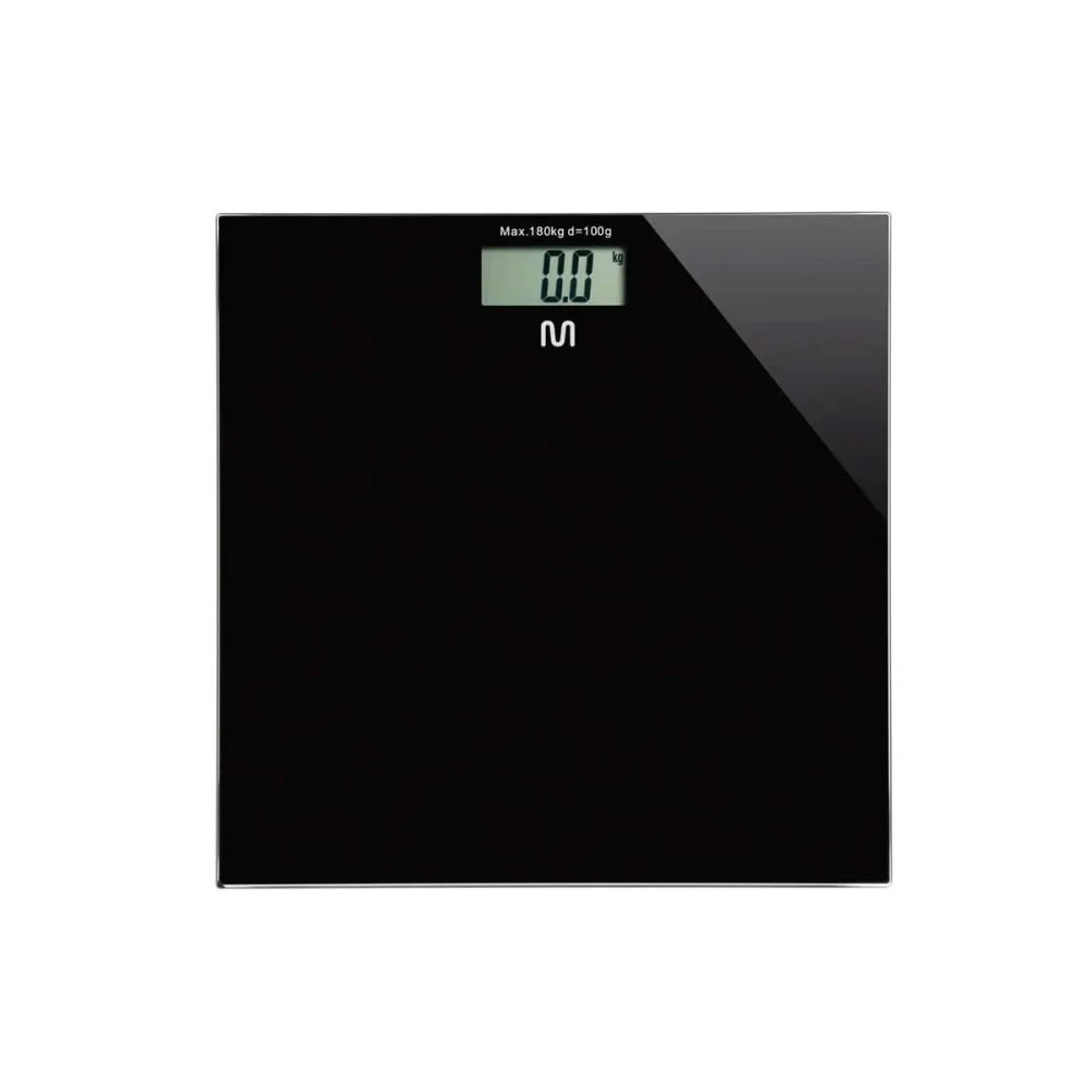 Balança Digital com Display LCD DigiHealth Preta HC022 Multilaser