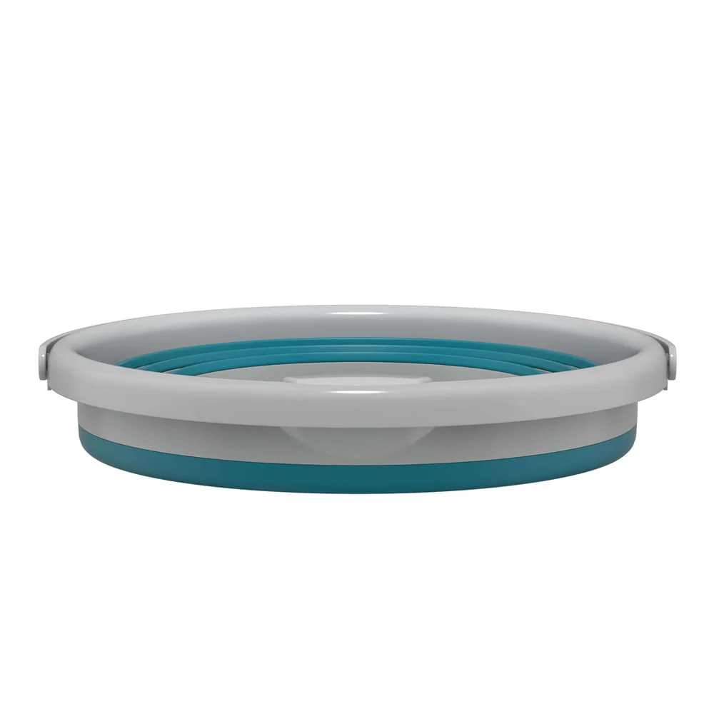 Balde Retrátil 10 Litros Verde RET3505 Flashlimp