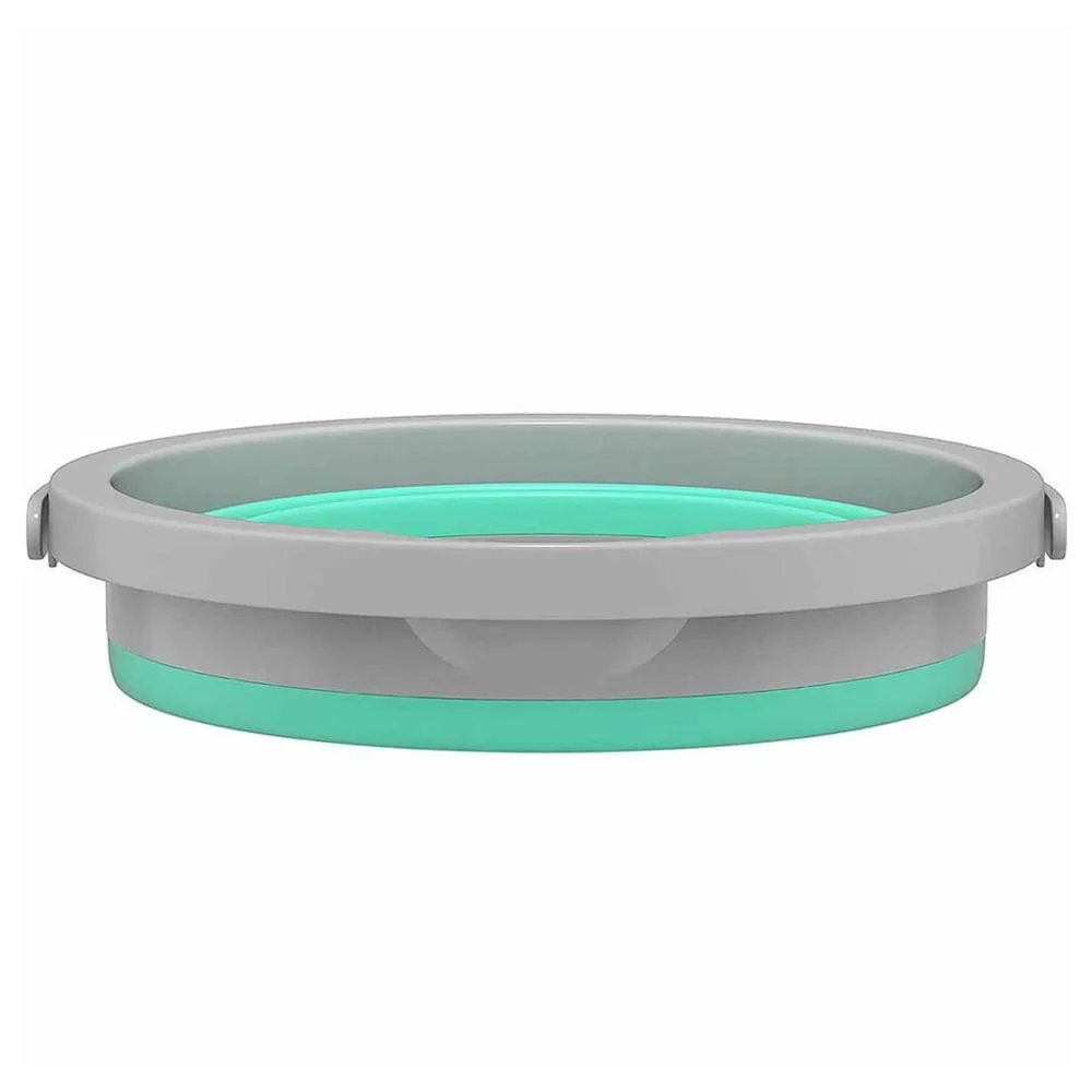 Balde Retrátil 5 Litros Verde Água RET3512 Flashlimp