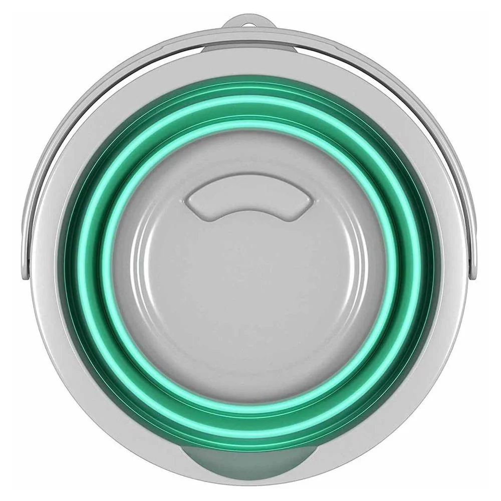 Balde Retrátil 5 Litros Verde Água RET3512 Flashlimp