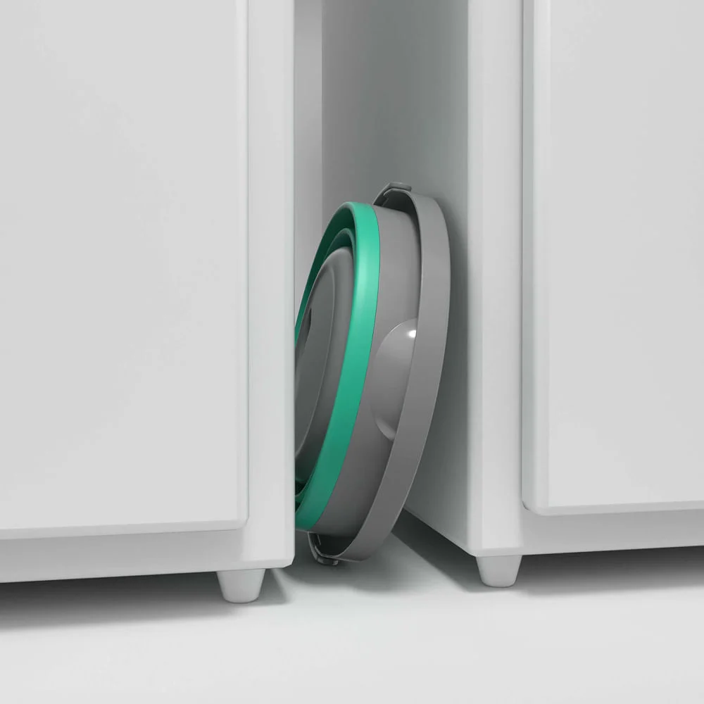 Balde Retrátil 5 Litros Verde Água RET3512 Flashlimp