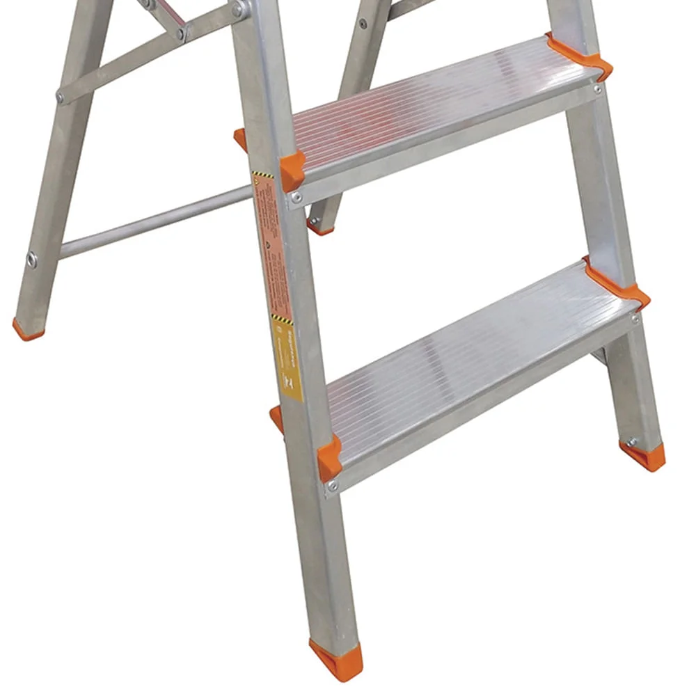 Banco Escada de Alumínio 3 Degraus ESC0071 Botafogo