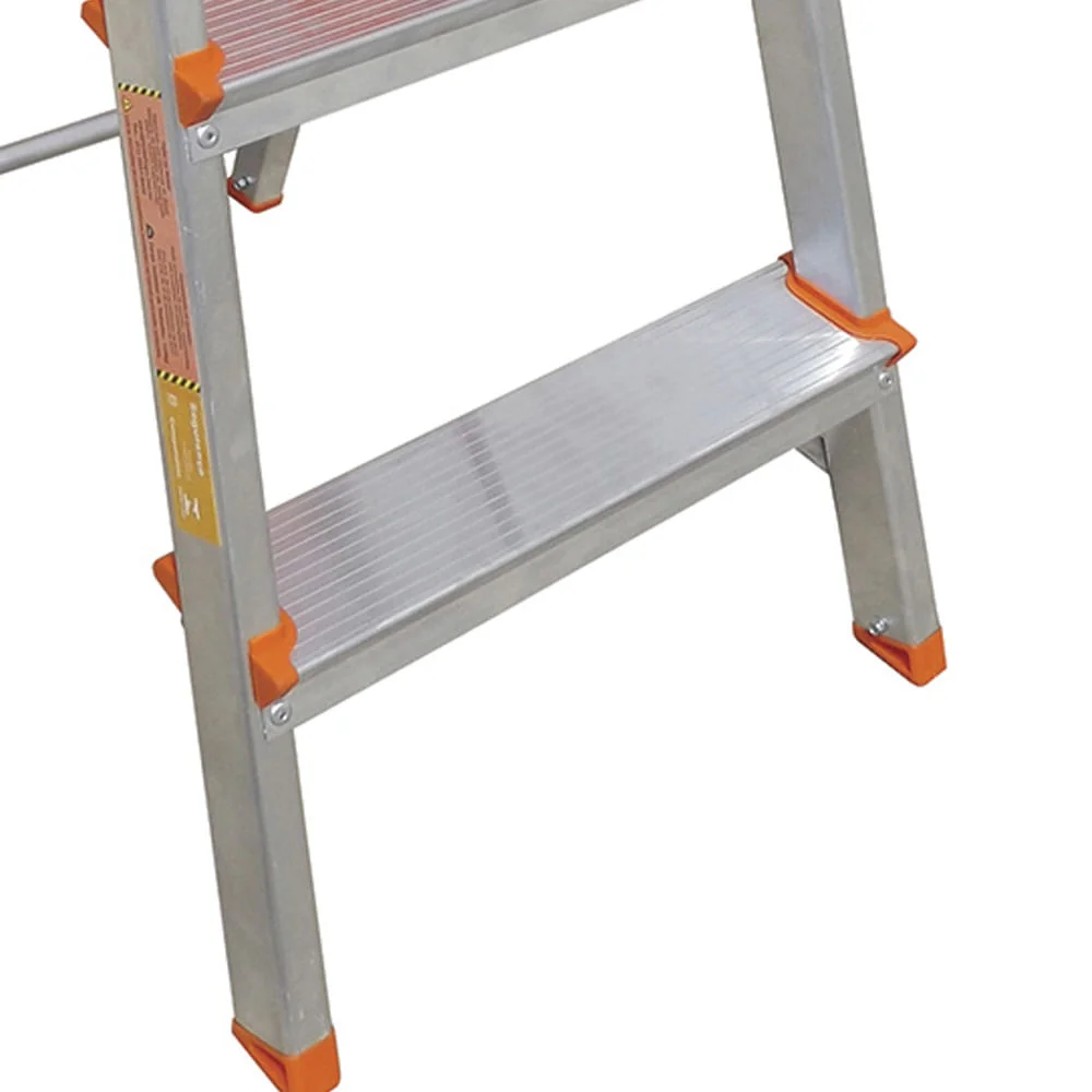 Banco Escada de Alumínio 3 Degraus ESC0071 Botafogo