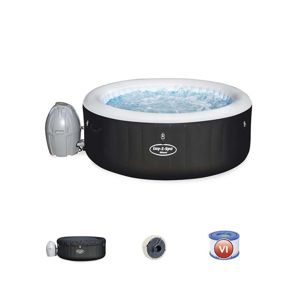 Banheira Ofurô Inflável Spa 669 Litros com Capa 126900 Bestway 220 Volts