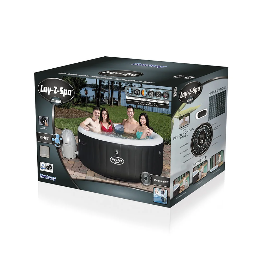 Banheira Ofurô Inflável Spa 669 Litros com Capa 126900 Bestway 220 Volts