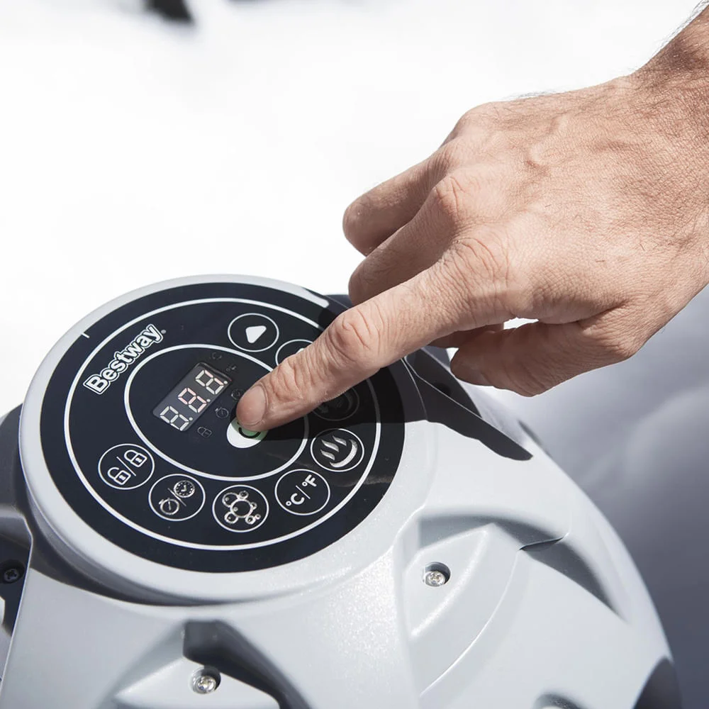 Banheira Ofurô Inflável Spa 669 Litros com Capa 126900 Bestway 220 Volts