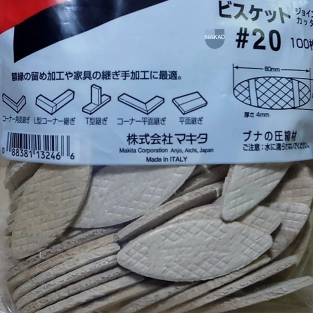 Biscoito para Fresadora de Junção