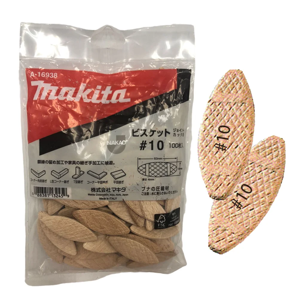 Biscoito para Fresadora de Junção Tipo