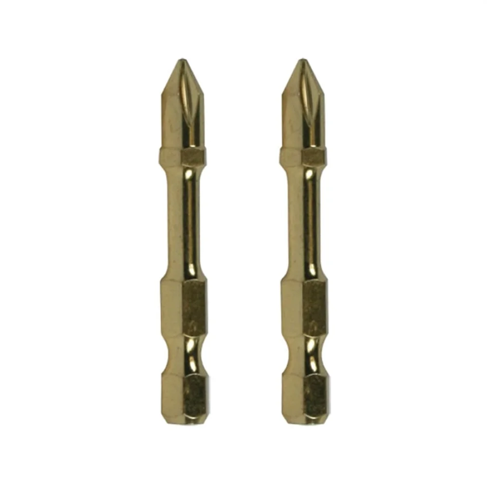 Bit Phillips 50mm PH2 Impact Gold para Madeira com 2 Peç B-28307 Makita