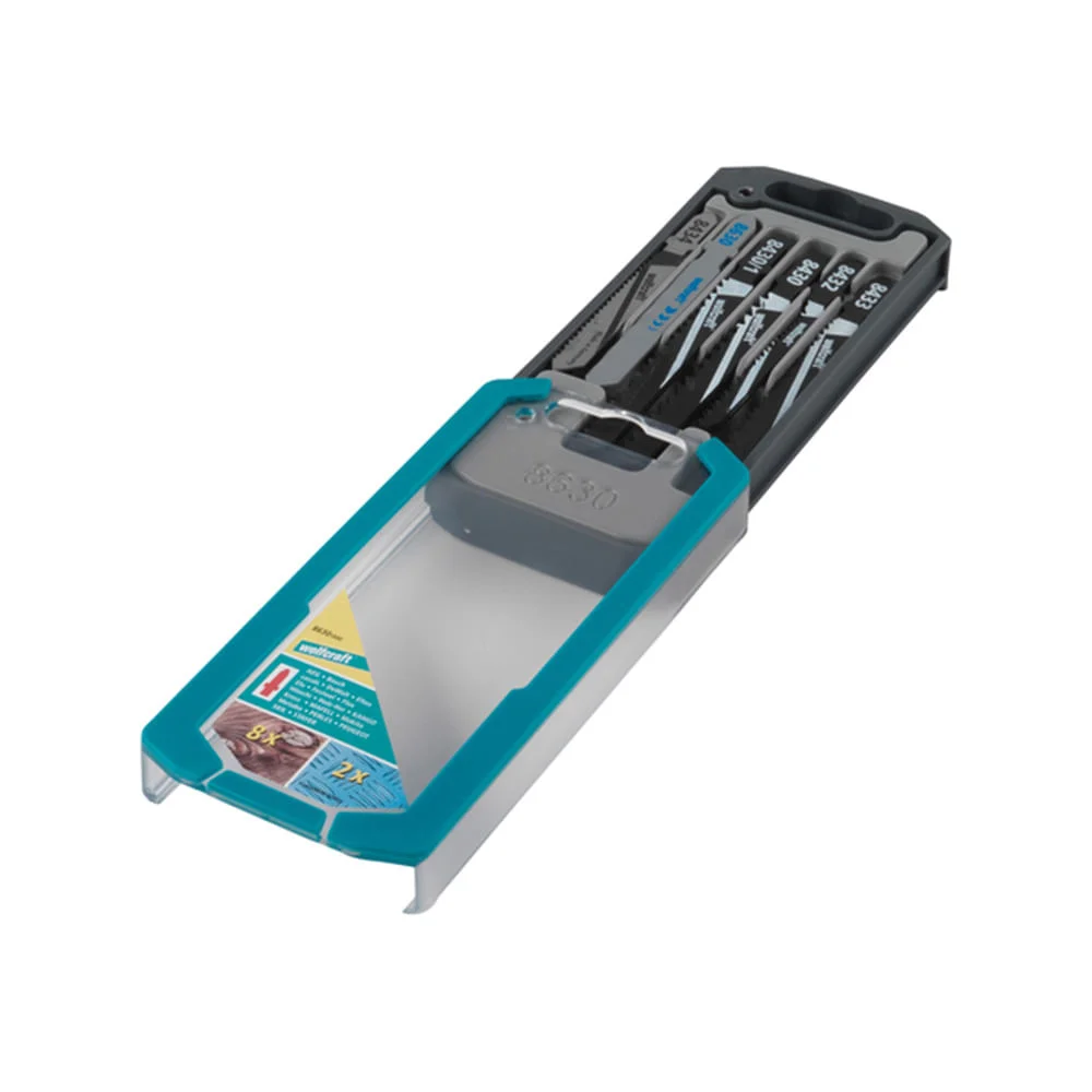 Blister 10 Lâminas em HCS e HSS para Tico Tico 863000 Wolfcraft