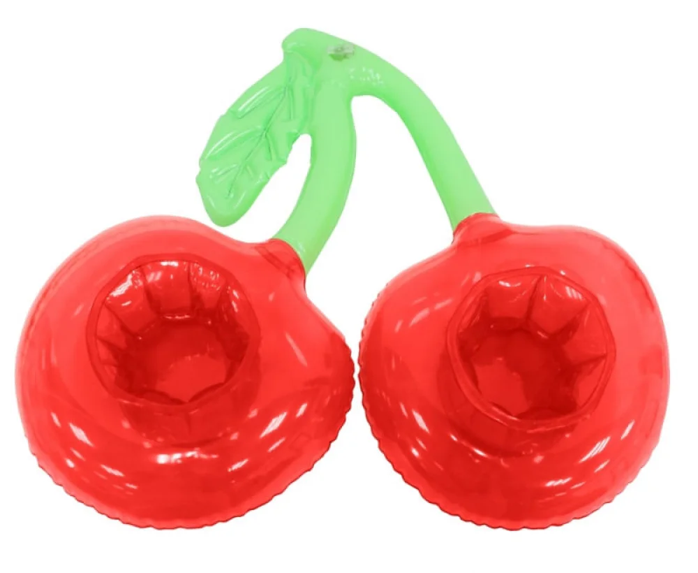 Boia Inflável Apoio de Copo Cereja 108600 Belfix Vermelha