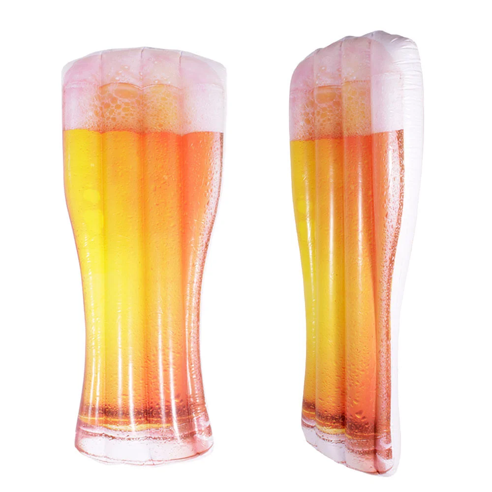 Boia Inflável Especial Gigante Adulto Copo Cerveja 149300 Belfix Amarela