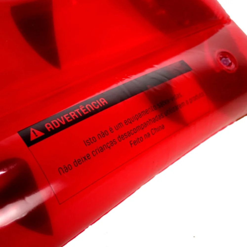 Boia Inflável Especial Gigante Adulto Fatia de Melância 176600 Belfix Vermelha