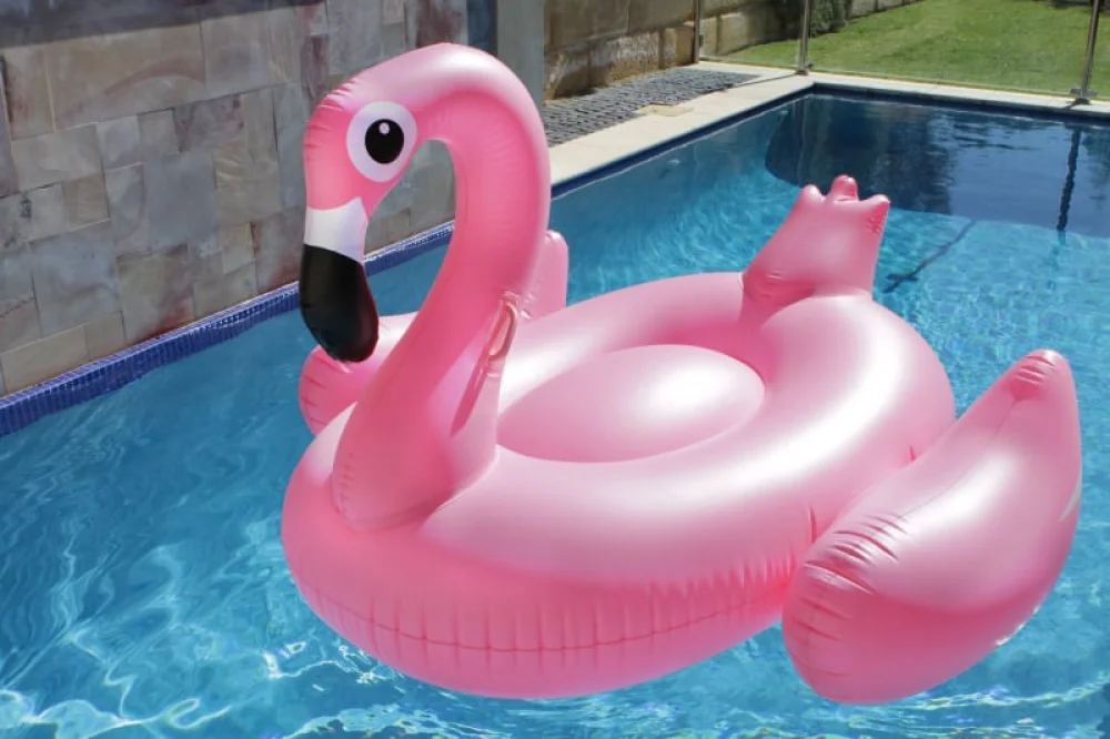 Boia Inflável Especial Gigante Adulto Flamingo 150700 Belfix Rosa G