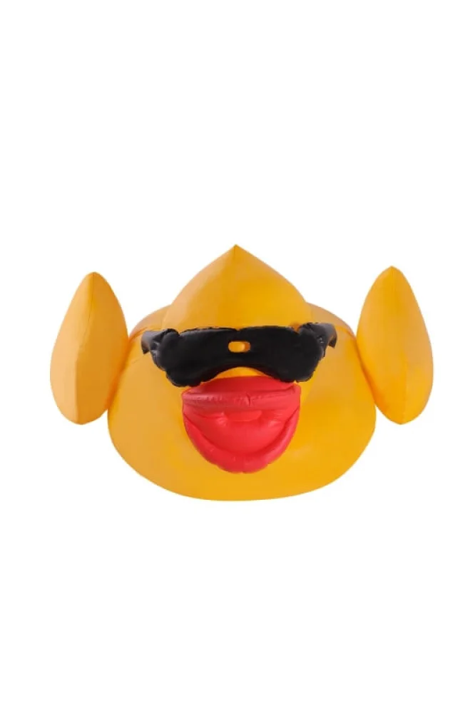 Boia Inflável Especial Gigante Adulto Pato de Óculos 177600 Belfix Amarela