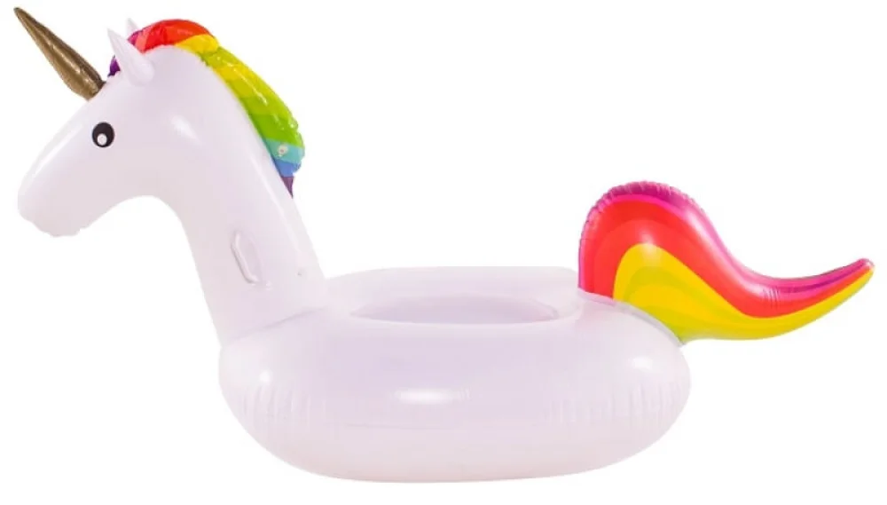 Boia Inflável Especial Gigante Adulto Unicórnio 150600 Belfix Branca