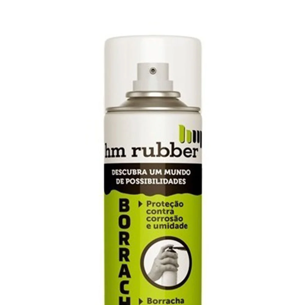 Borracha Líquida em Spray Aerossol Hm Rubber 400 ml