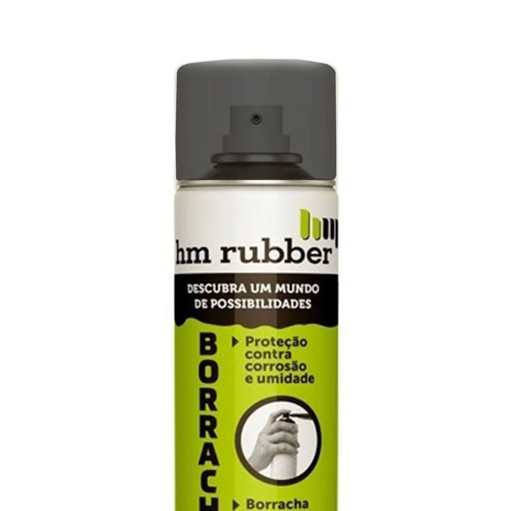 Borracha Líquida em Spray Aerossol Hm Rubber 400 ml