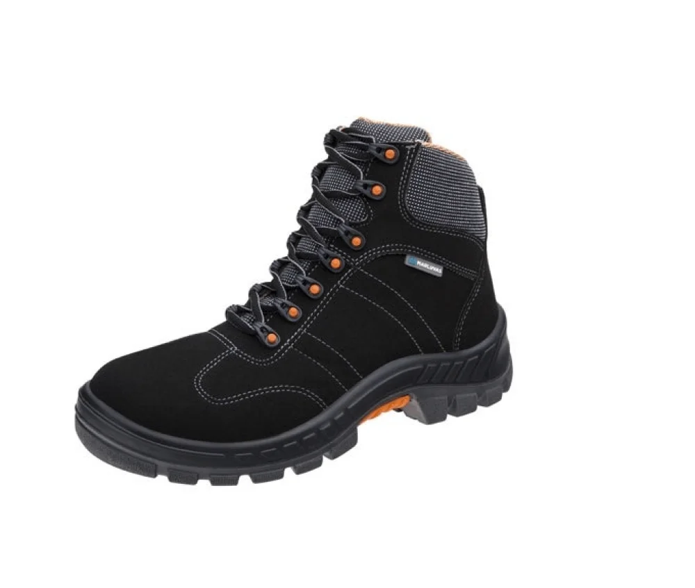 Bota em Couro Nobuk Preta 75BPR29-MSP BP Marluvas