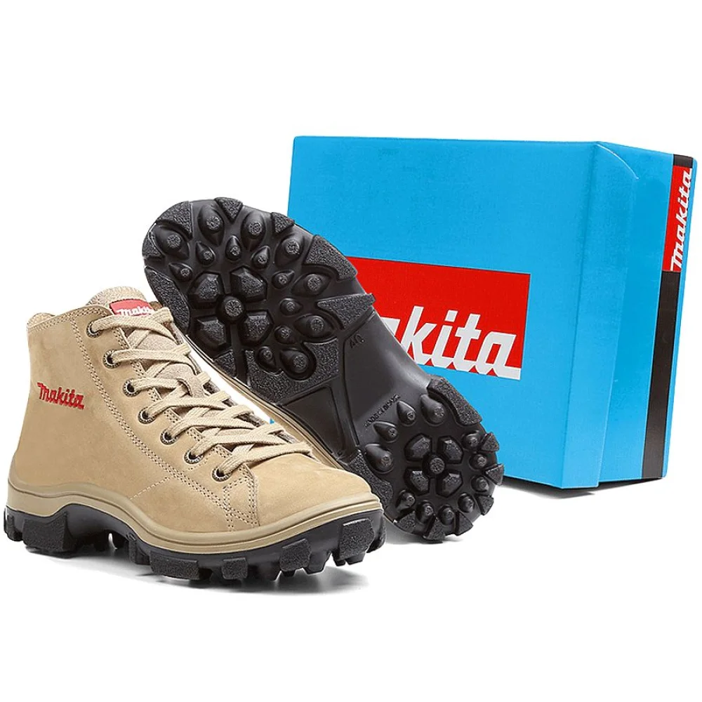 Bota Estilizada Bege Makita