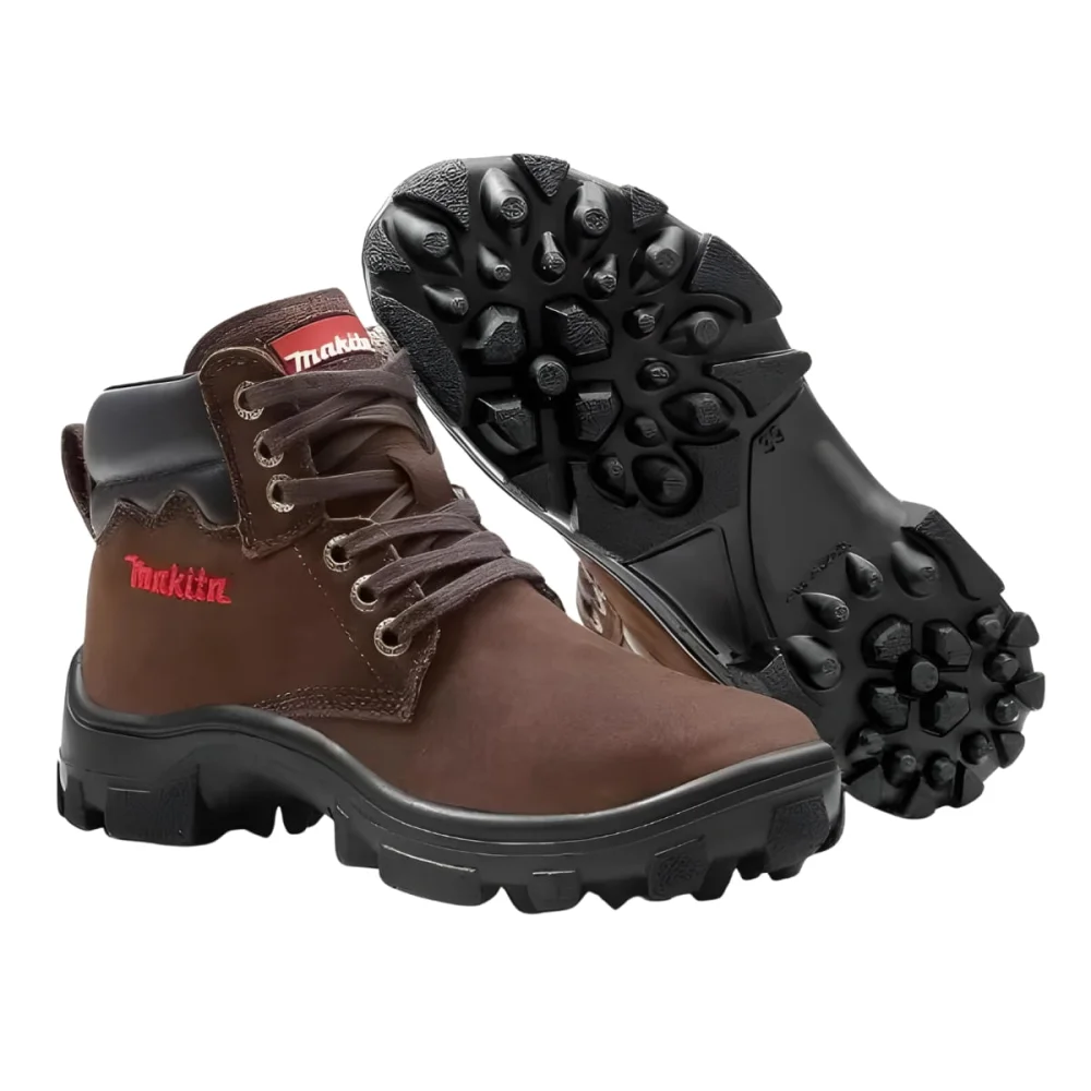 Bota Estilizada Marrom Makita