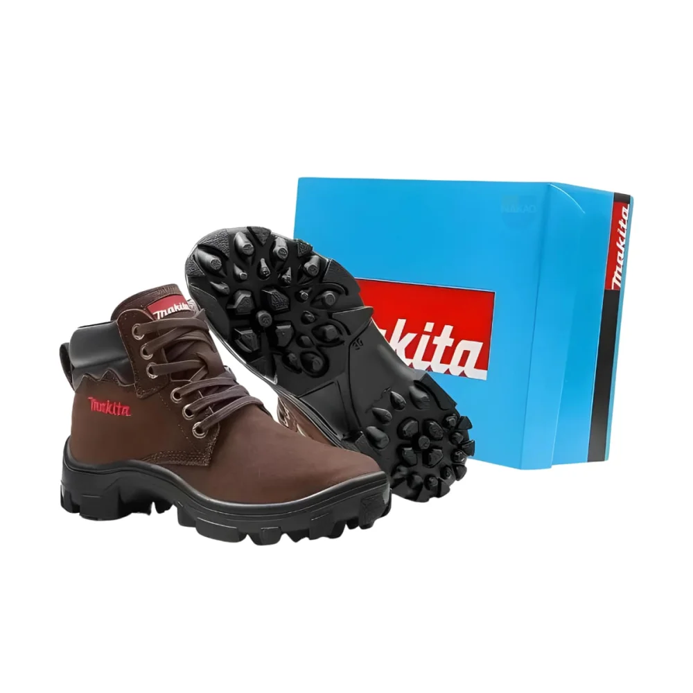 Bota Estilizada Marrom Makita