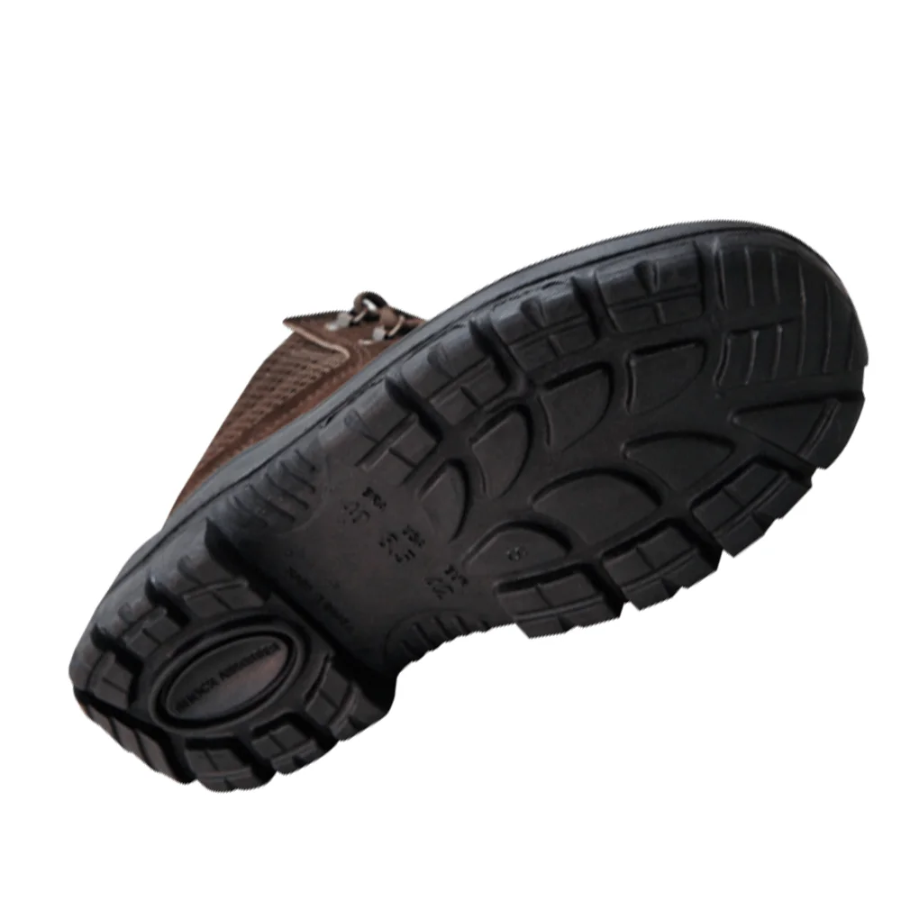 Botina 3 Gomos Nobuck Biqueira em PVC N31106PV5 Imbiseg Marrom