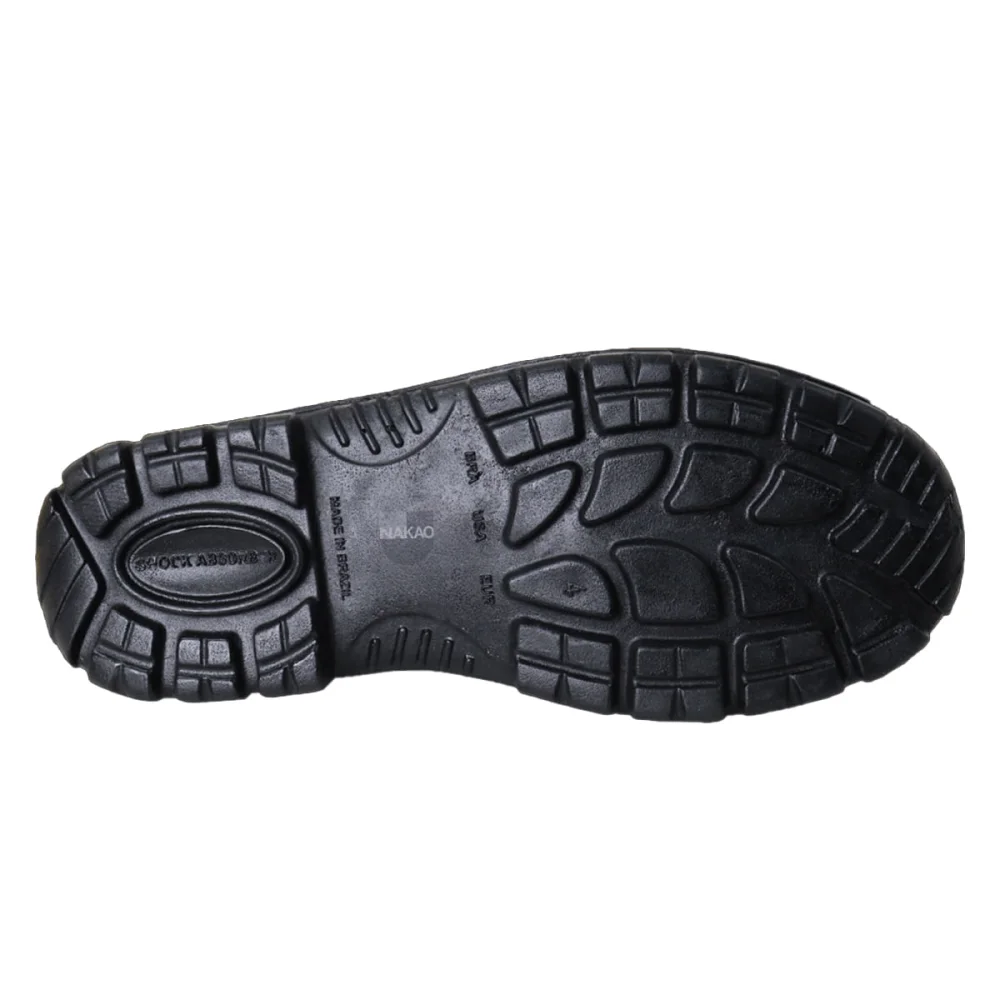 Botina de Segurança Bico Plástico Preto Imbiseg