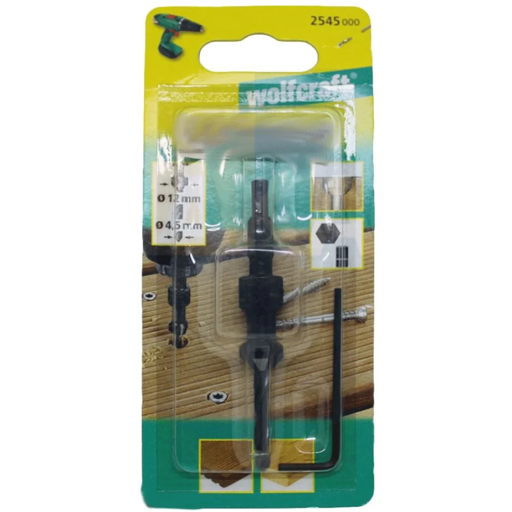 Broca Com Fresa Cônica 45 12mm 254500 Wolfcraft