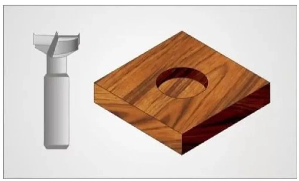 Broca Forstner para Dobradiç 15mm 2315002.05 Radix