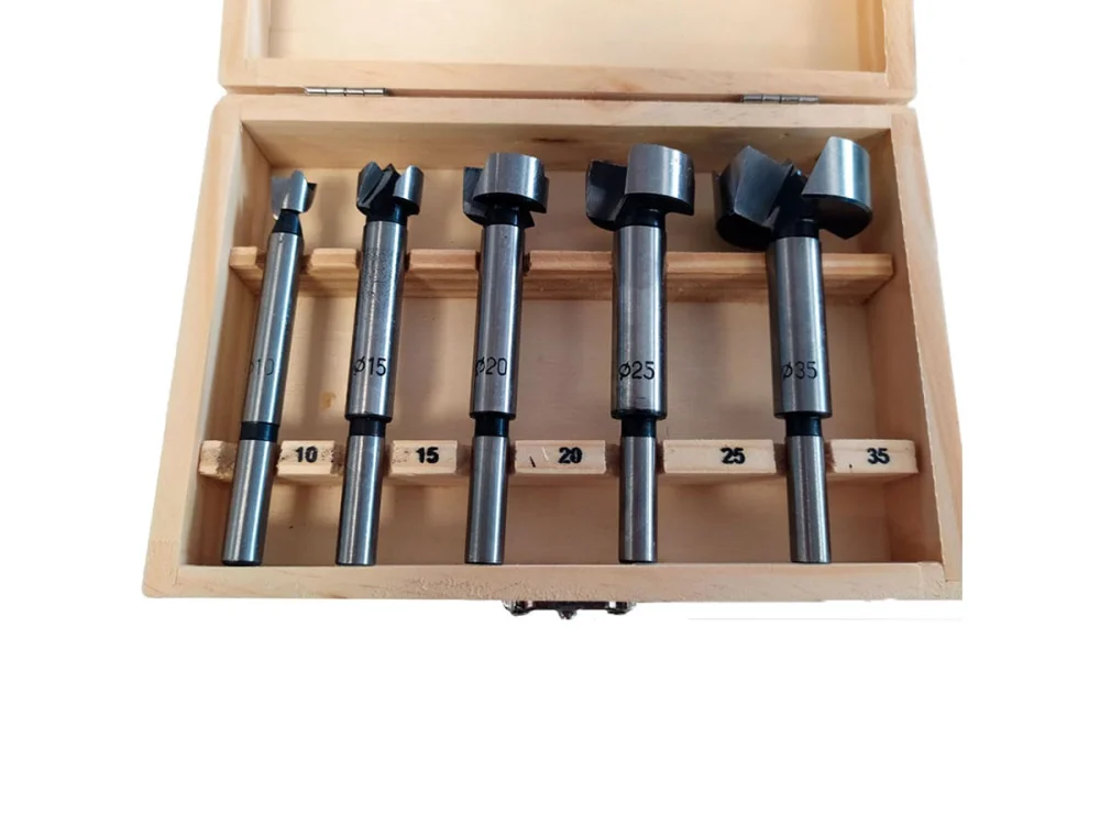 Broca Forstner para Madeira de 10 à 35mm 5 Peç 7044055 Sparta